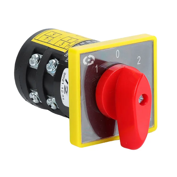 10A Three Positions Combination Rotary Cam Switch