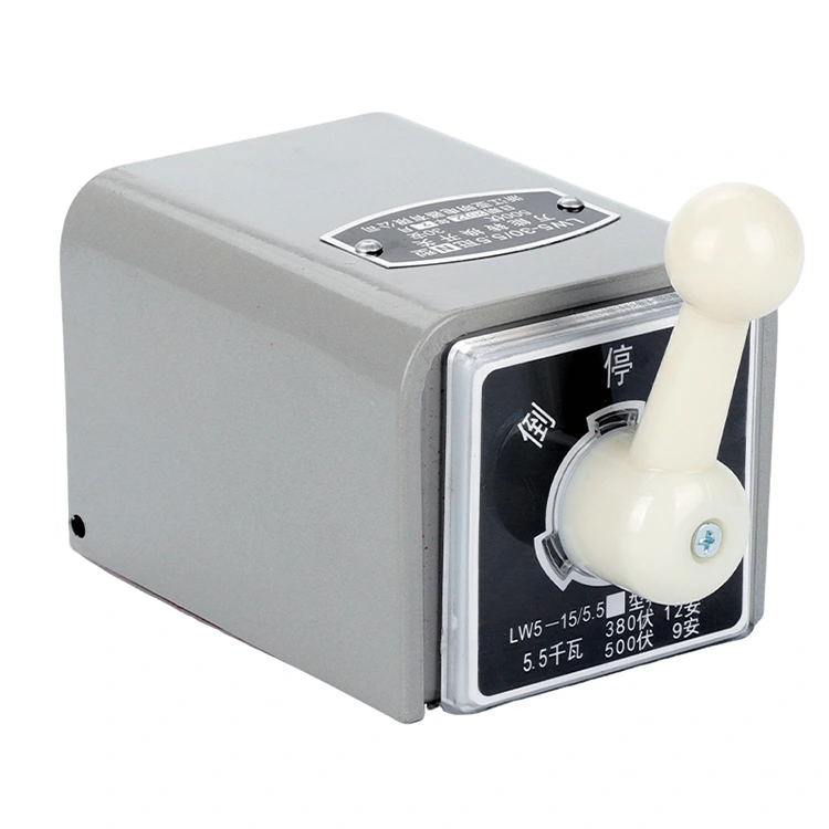 16A Electric Manual Changeover Switch With Metal Shell Box