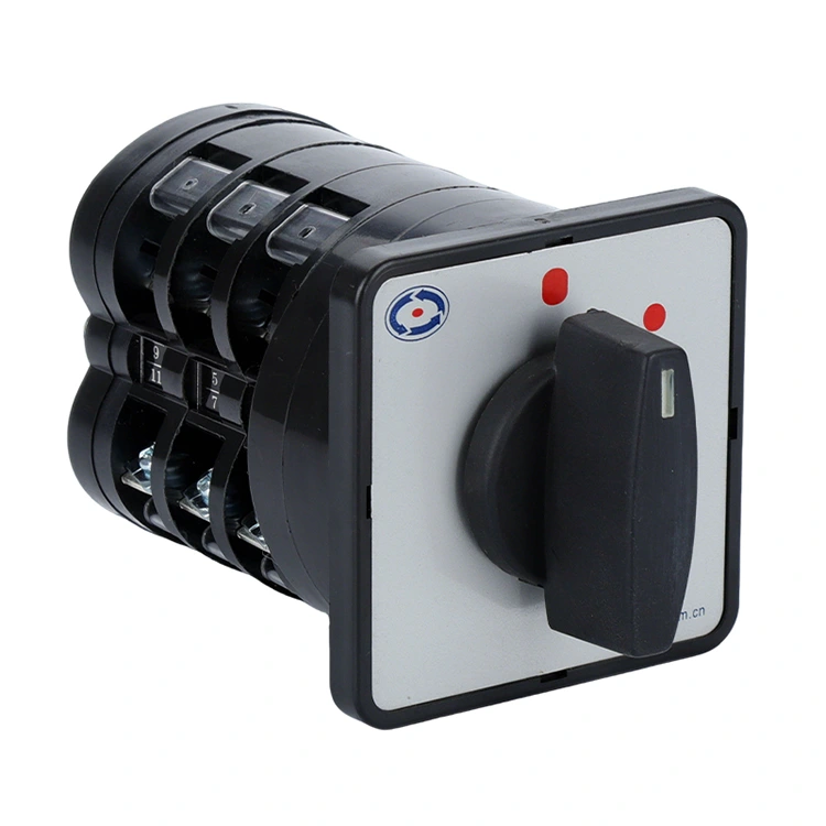 16A OFF-ON Manual Changeover Switch Black Type