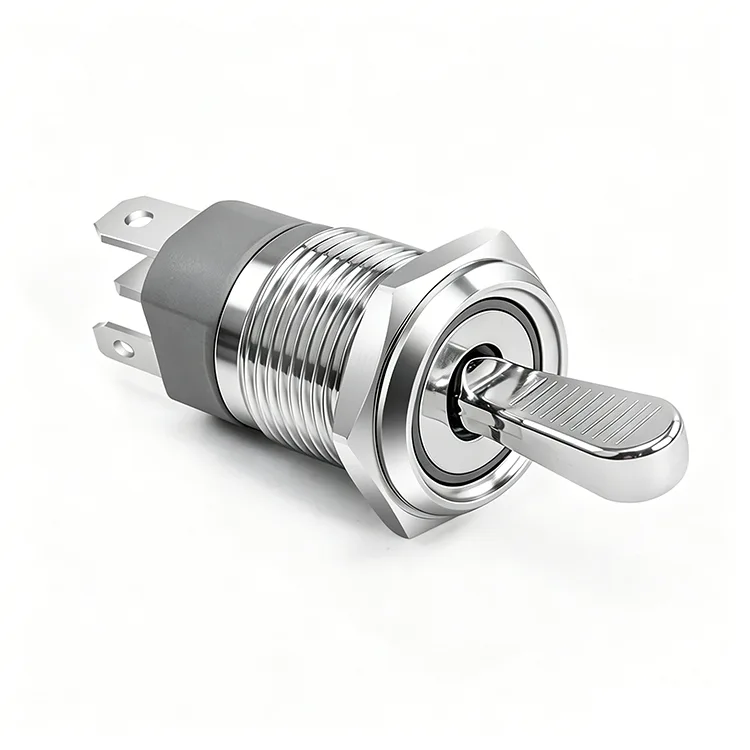 16mm Silver Metal Toggle Switch