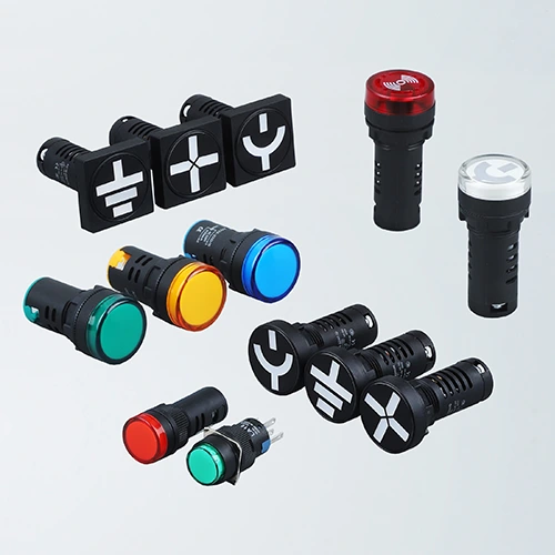 What is the function of the indicator lights?