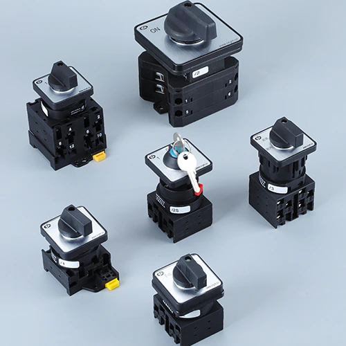 What is the difference between a rotary switch and a selector switch?