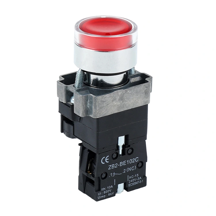 How Does XB2-BW With LED Light Push Button Switch Enhance Industrial Control Reliability and User Safety?