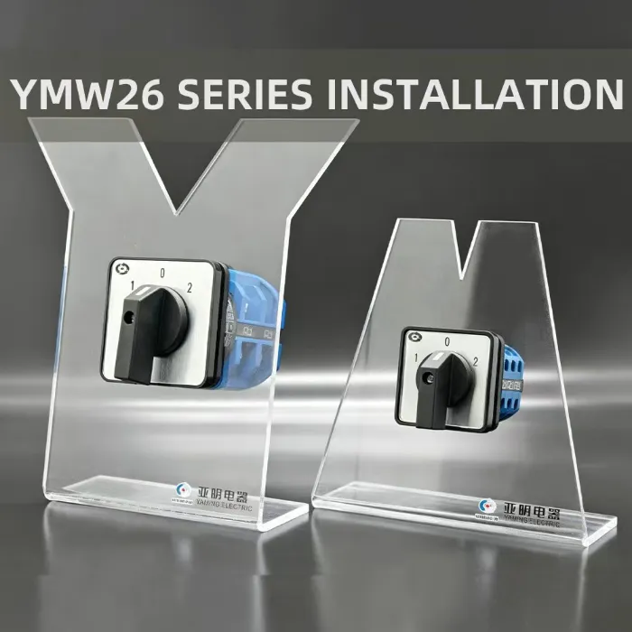 LW26 YMW26 Series Changeover Switch Full Installation | Industrial Control Switch Factory