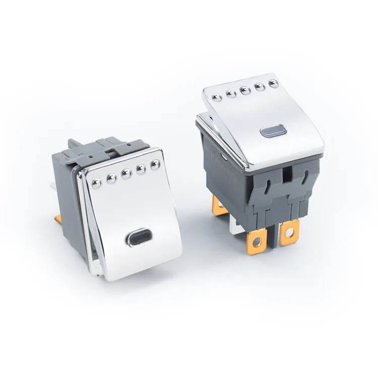 20A 28*22mm Metal Rocker Switch