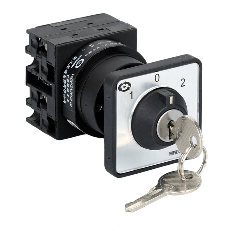20A Key Knob Control Center Install Three Position Cam Switch