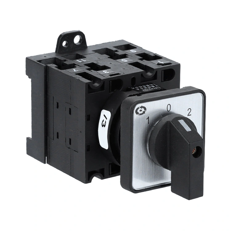 32A Three Position DIN Rail Mounting Cam Switch
