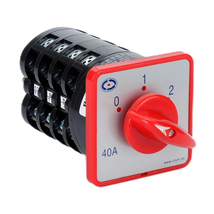 40A Combination Rotary Cam Switch 7.5kw