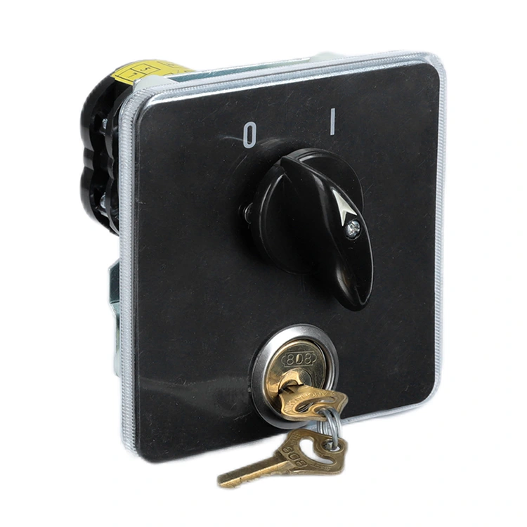 40A Key Control Combination Rotary Cam Switch 7.5kw
