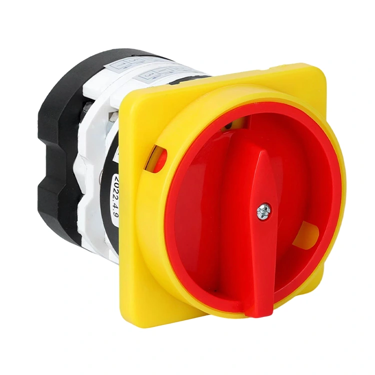 50A Padlock OFF-ON Two Positions Combination Rotary Cam Switch