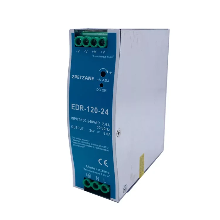 EDR-120W DIN Rail Mounted Switch Power Supply