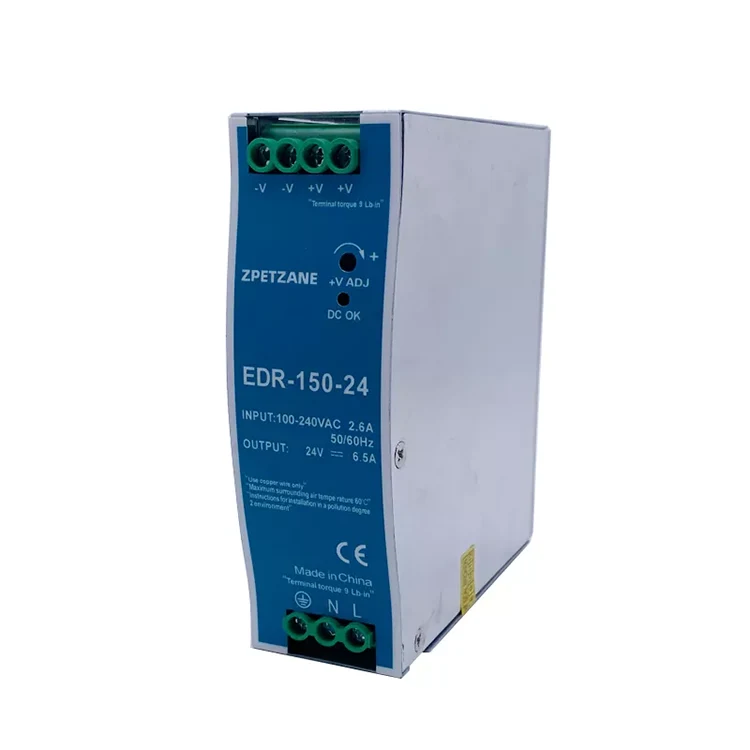 EDR-150W DIN Rail Mounted Switch Power Supply