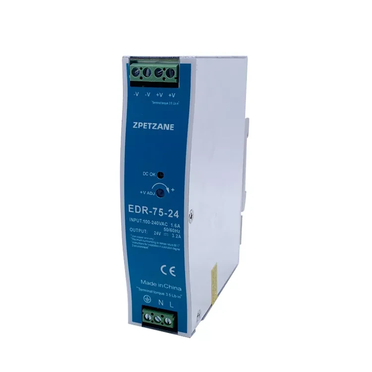 EDR-75W DIN Rail Mounted Switch Power Supply