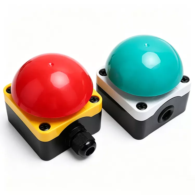 Hand Press Push Button Foot Pedal Knee Top Switch Reset Self-locking Emergency Stop