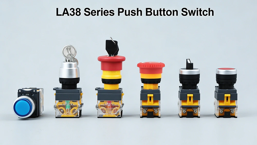 LA38-11Y2 Y3 Key Two Three Position Knob Rotary Switch