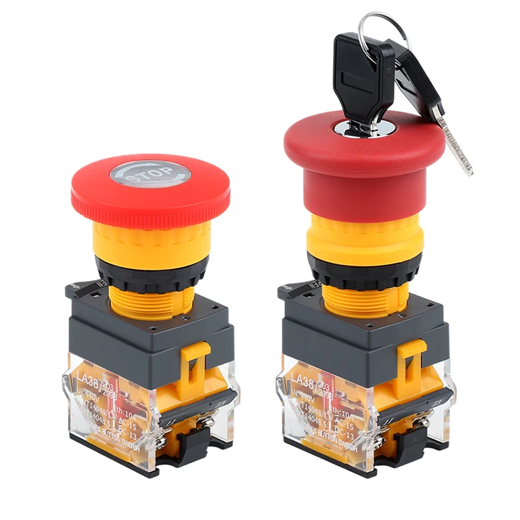 LA38-11ZS Emergency Stop Push Button Switch Rotate to Reset