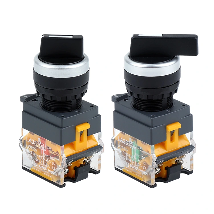 LW38-11X2 X3 Two Three Position Knob Rotary Switch