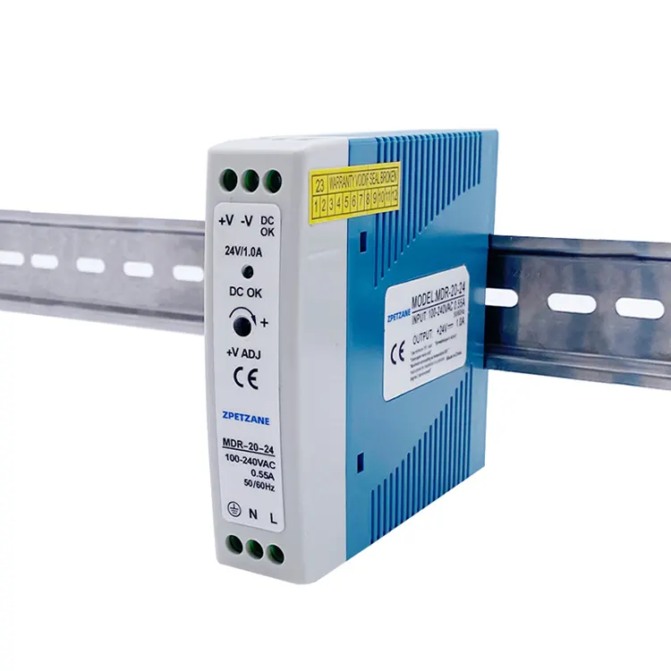 MDR-20W DIN Rail Mounted Switch Power Supply