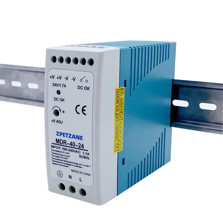 MDR-40W DIN Rail Mounted Switch Power Supply