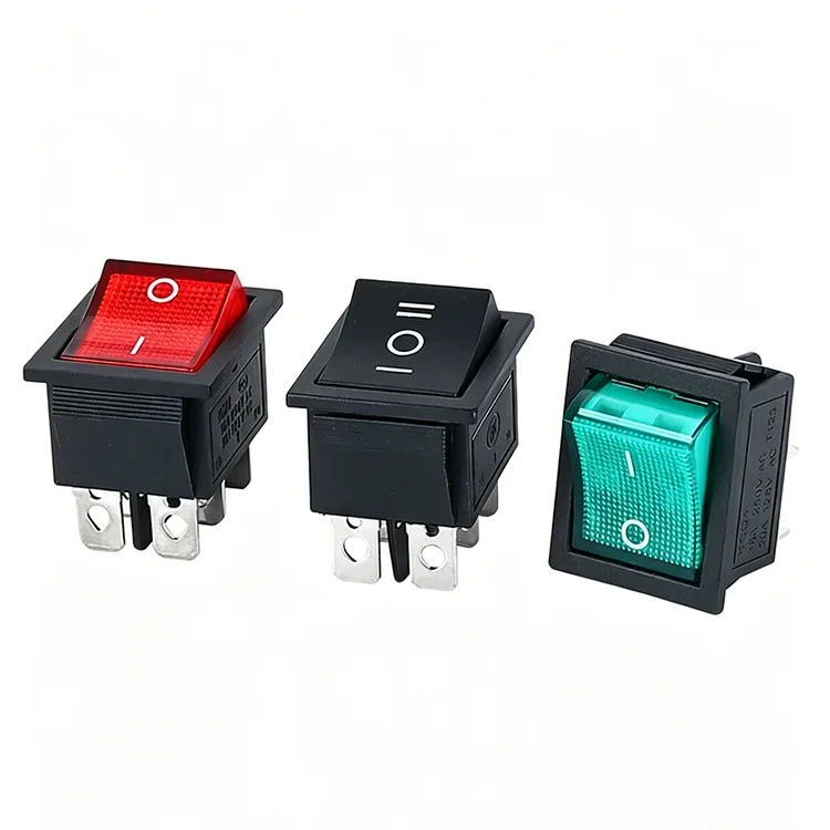 Multiple Color KCD4 Rocker Switch
