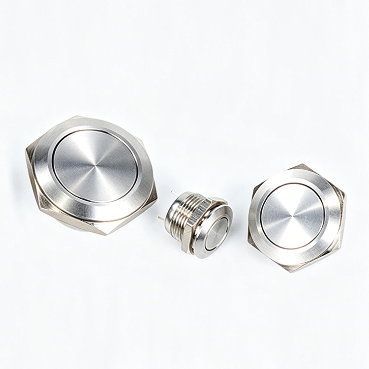 Ultra Short Type Metal Push Button Switch