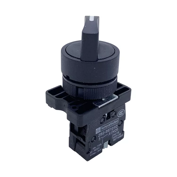 XB2-ED Reset Self-locking Two Three Position Knob Rotary Switch